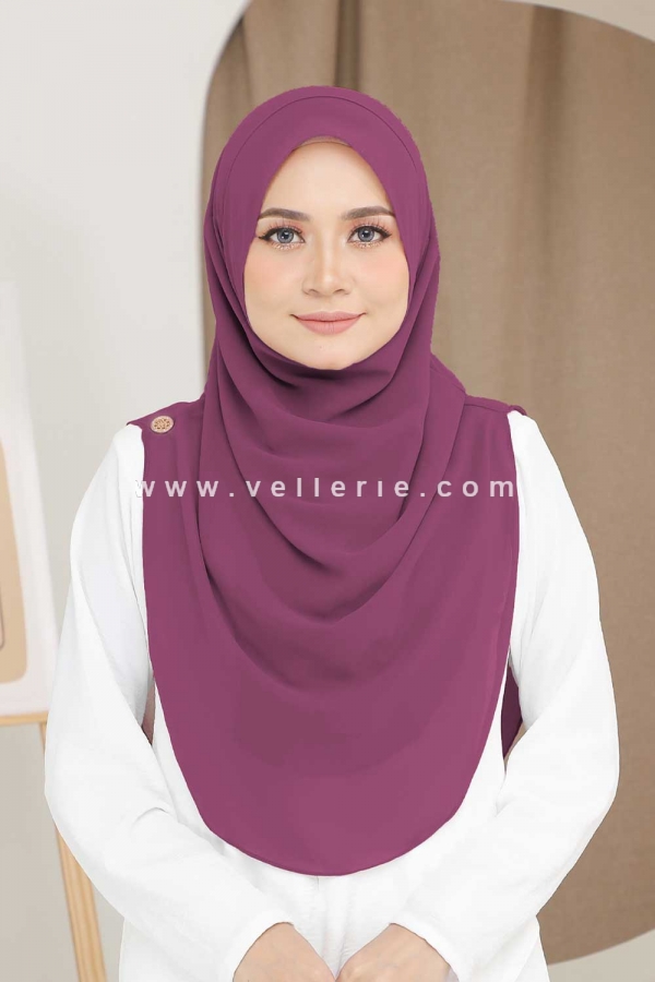 Tudung Instant AILEEN - AL07 - Deep Pink Tudung Instant AILEEN - AL07 - Deep Pink